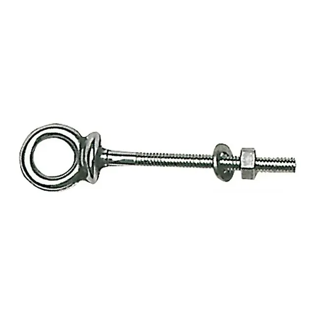 easysea piton à œil inox 10x100 mm lot de 10