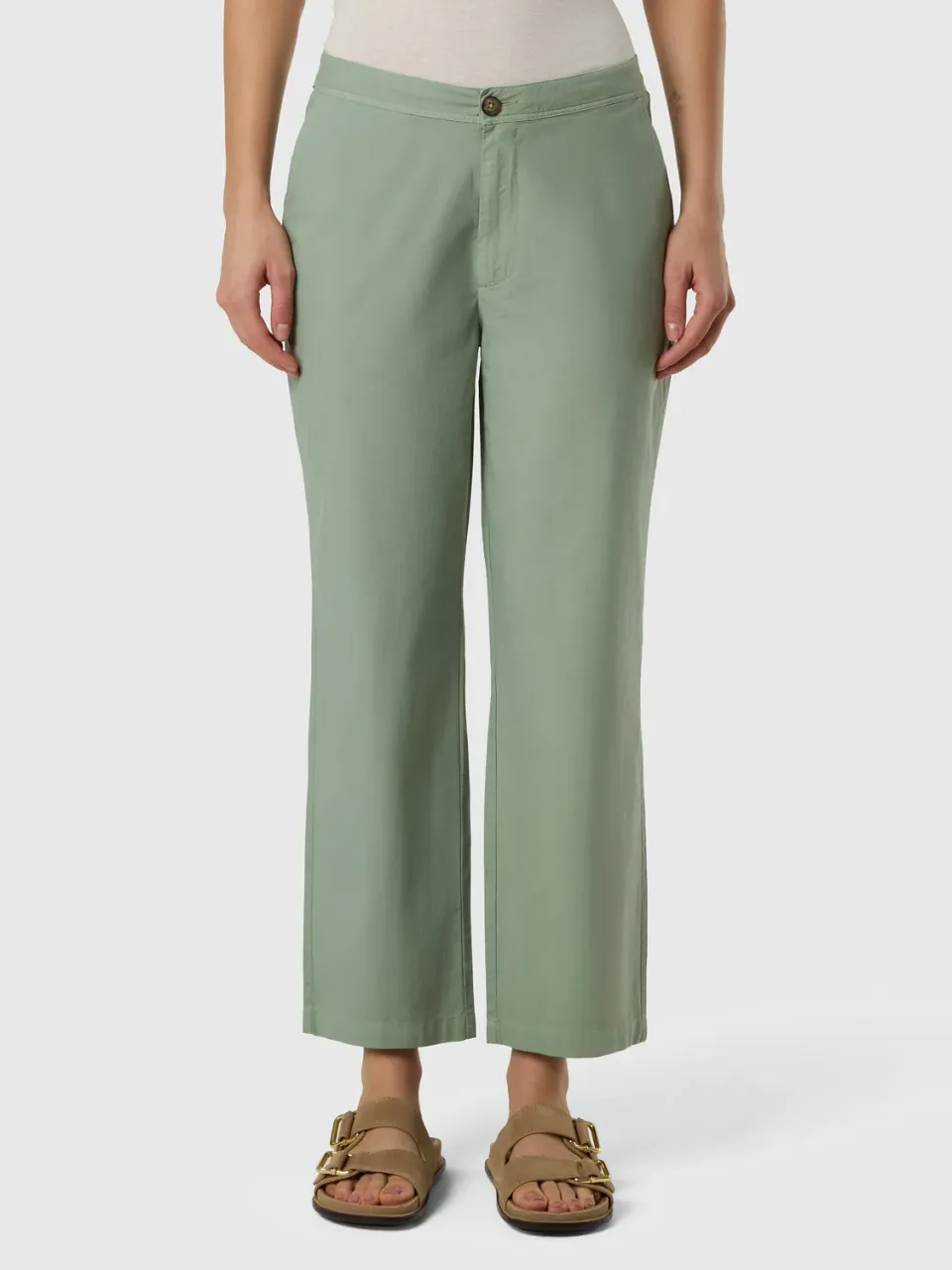 North Sails chino coupe droite femme vert iceberg