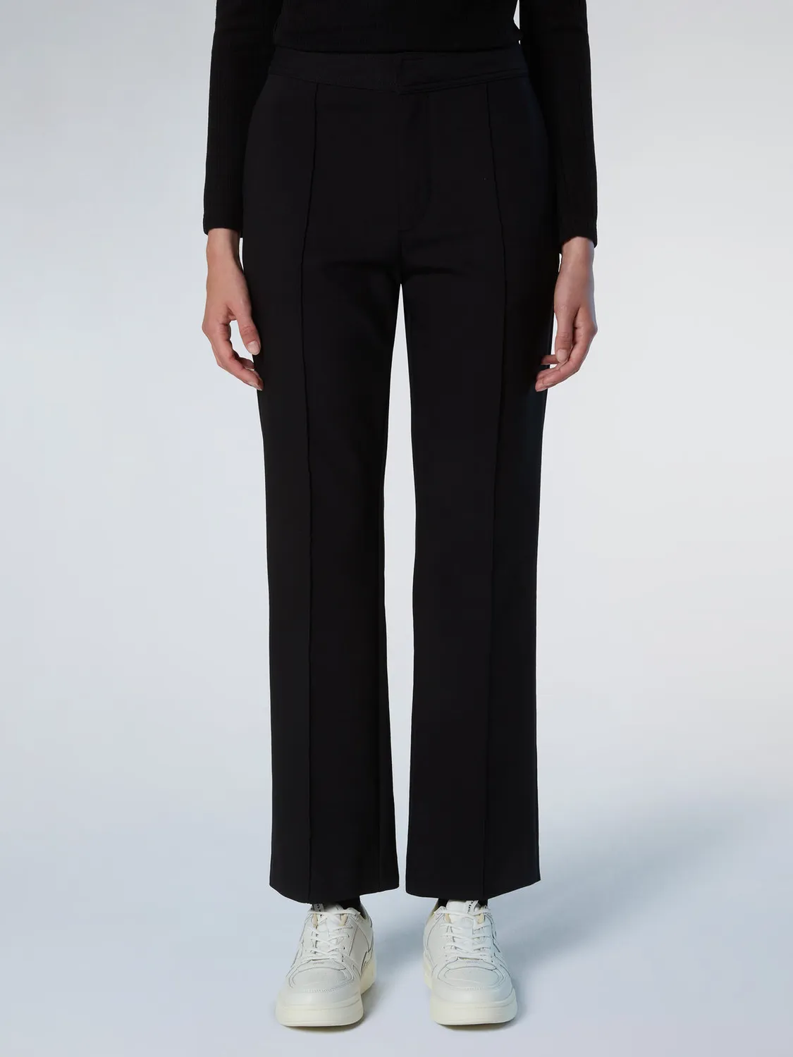 North Sails Straight-leg interlock pantalon coton stretch