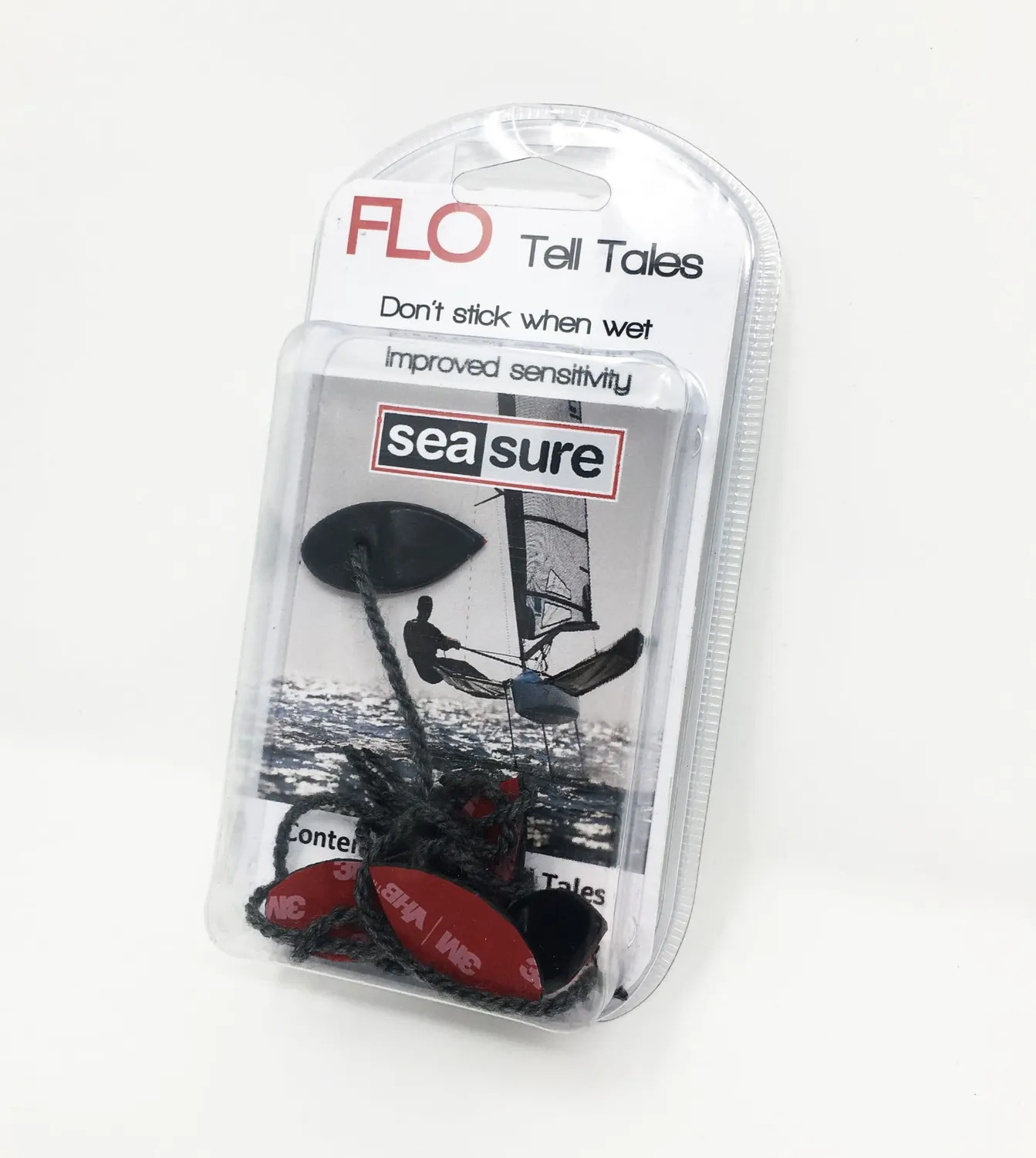 Sea Sure Flo Penons de Voile Lot de 6 Rouge Vert