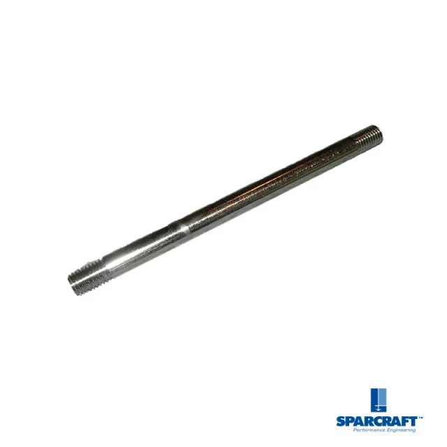 Sparcraft axe fileté inox 12x192 double extrémité embase