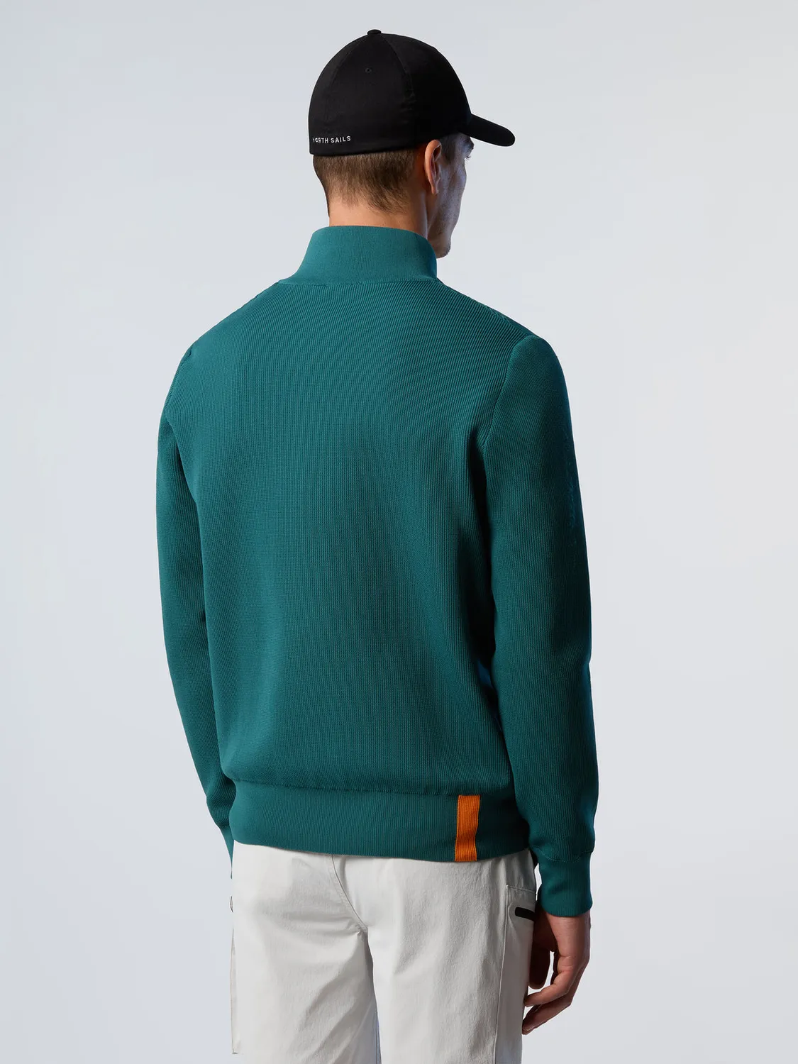 North Sails Technical Knit pull zippé col montant polyester recyclé