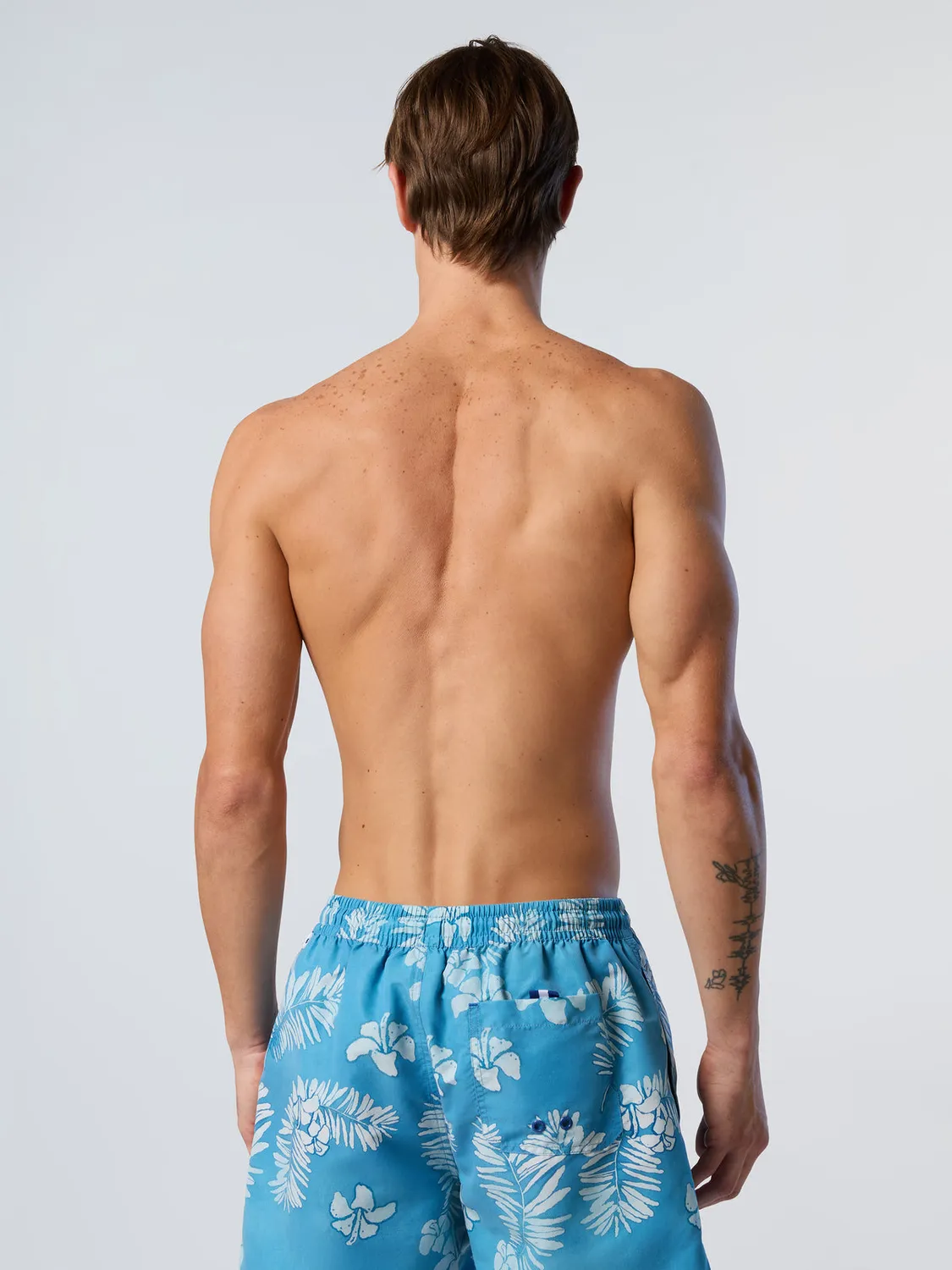 North Sails short de bain imprimé polyester recyclé