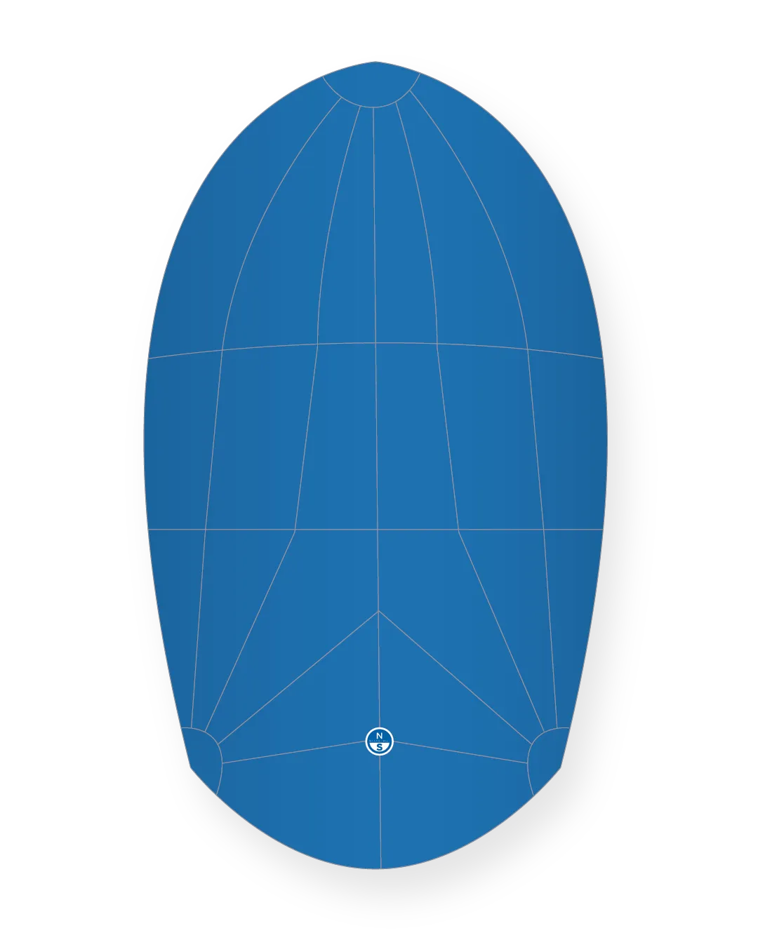 North Sails Regenboog RRS-3H spinnaker nylon 0.75oz