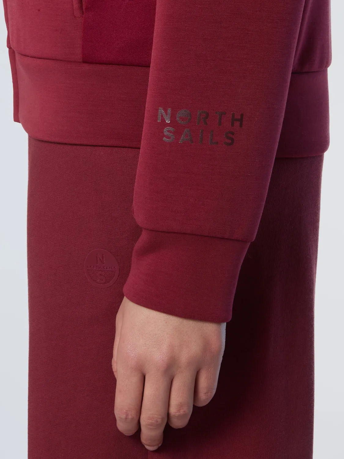 North Sails Sweat Scuba col montant zippé