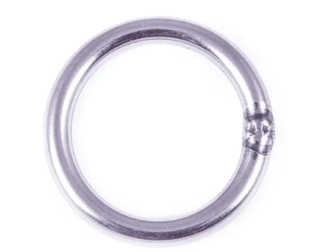 Sea Sure anneau inox 15x3,2 mm soudé 1400 kg