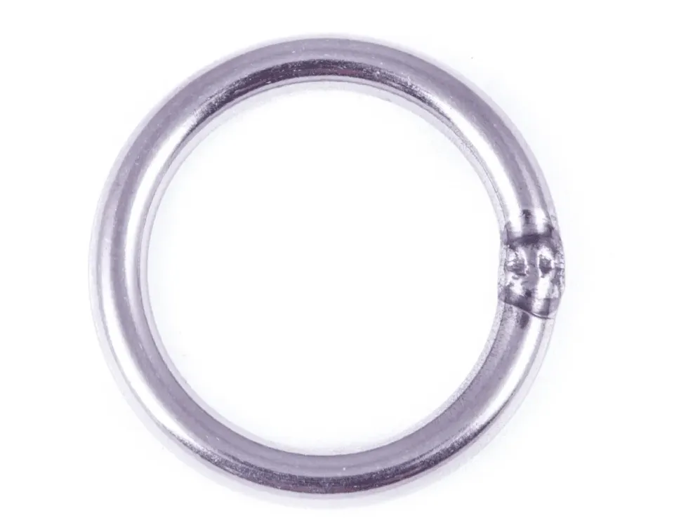 Sea Sure anneau inox 15x3,2 mm soudé 1400 kg