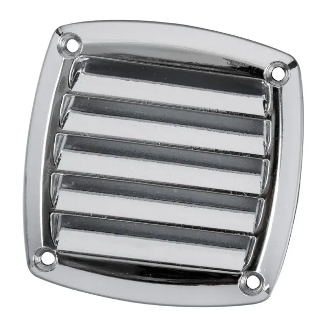 Easysea grille aération ABS chromée 125x125 lot 10