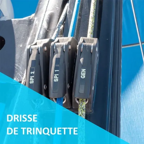 Ino Block drisse de trinquette régate course large Dyneema