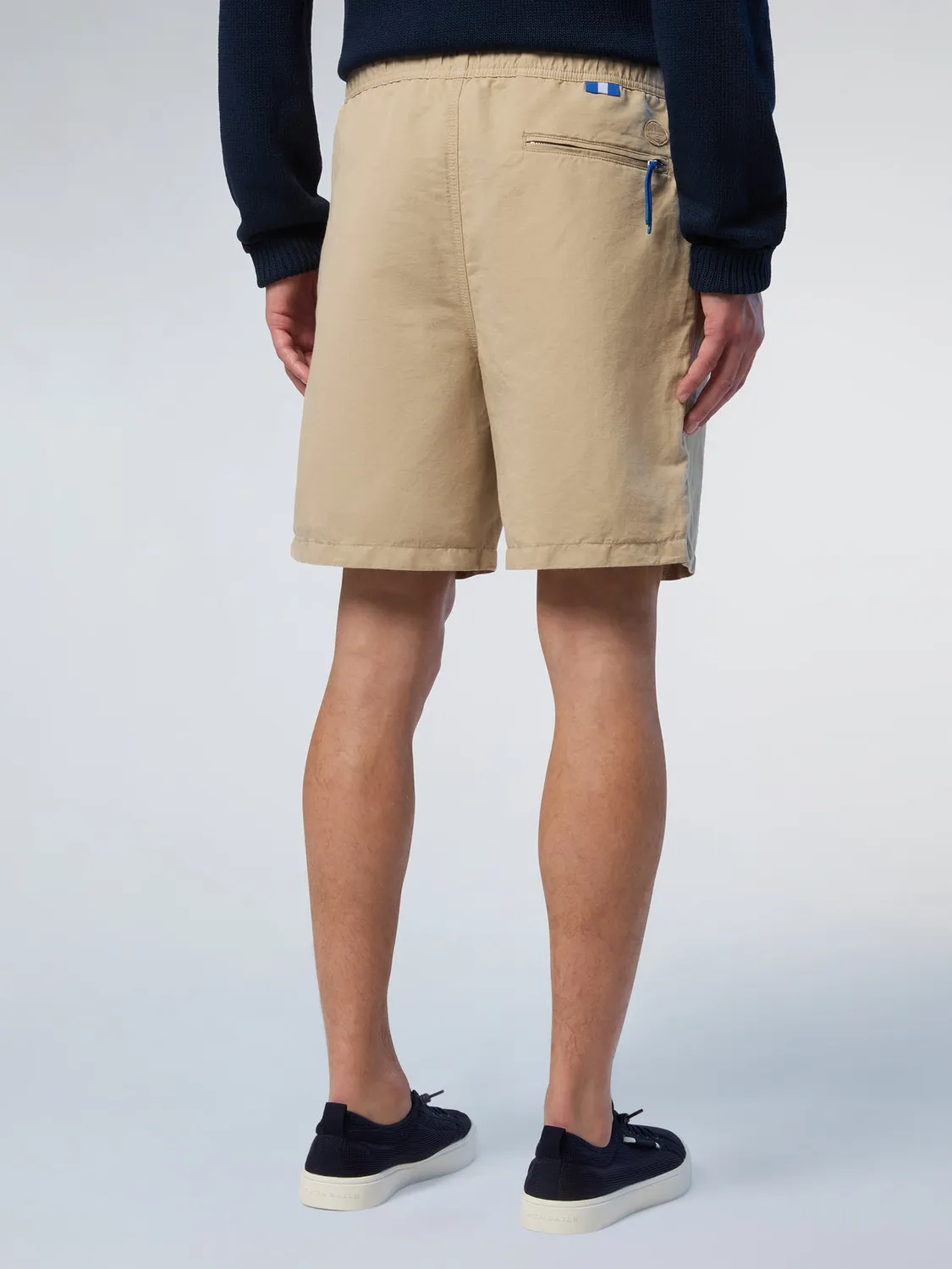 North Sails Resolute Short gabardine coton lin élastique