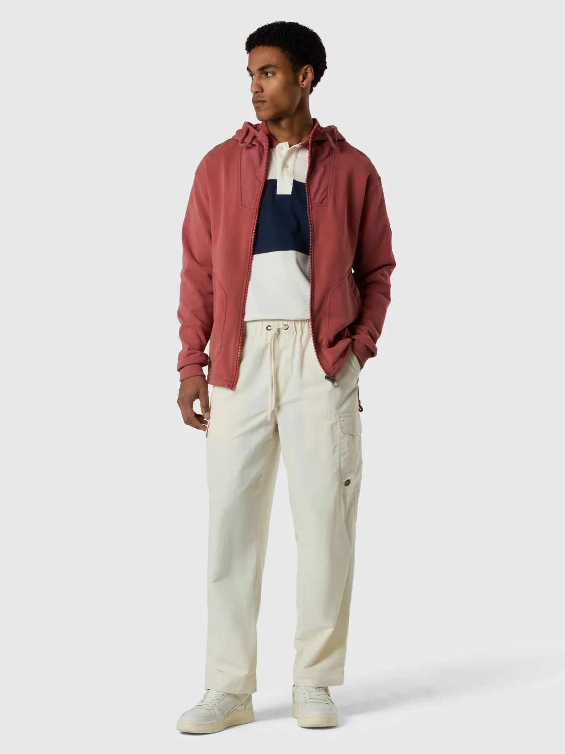 North Sails Light Poplin pantalon cargo homme bleu marine