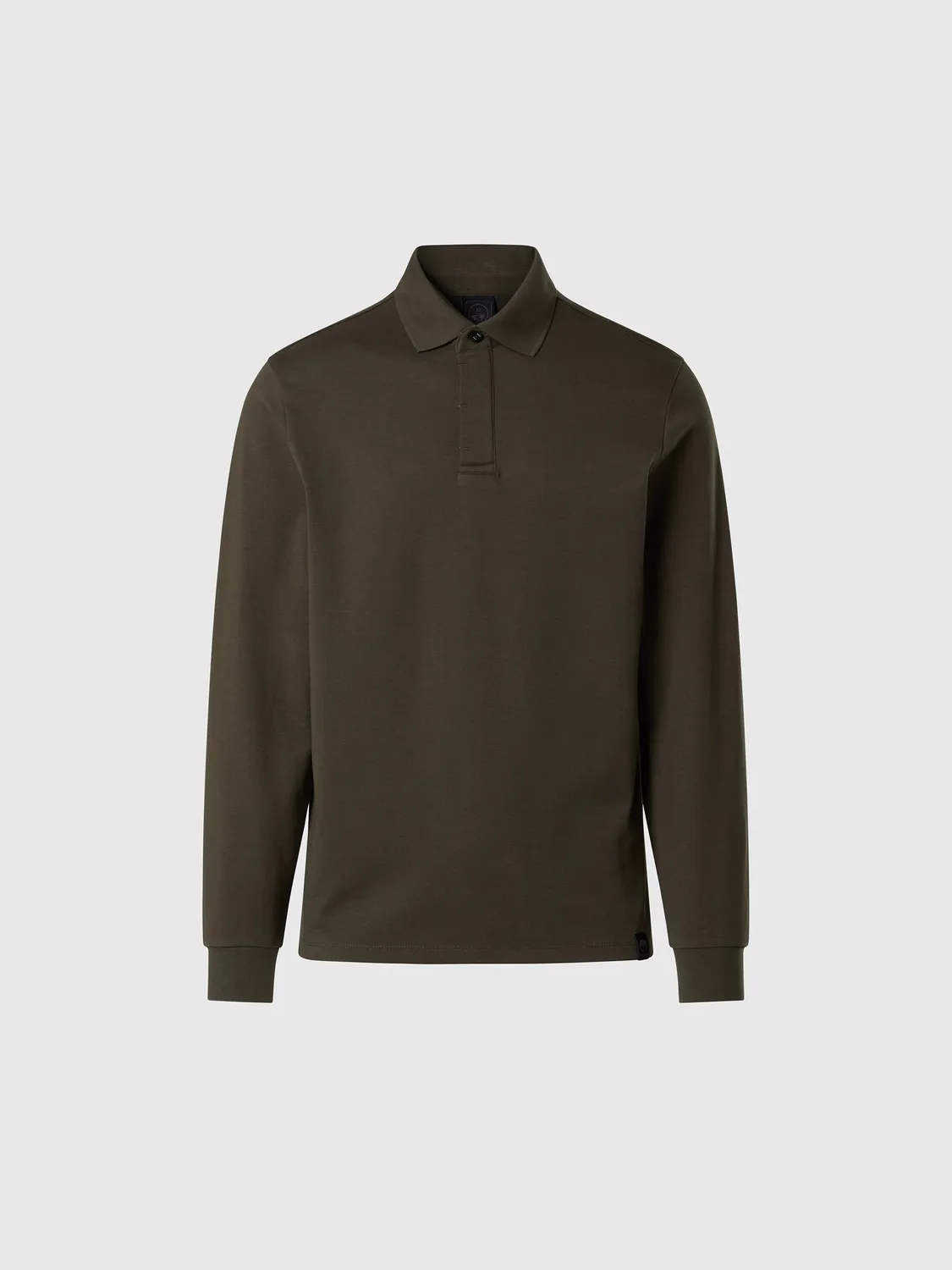 North Sails Interlock polo manches longues bleu marine