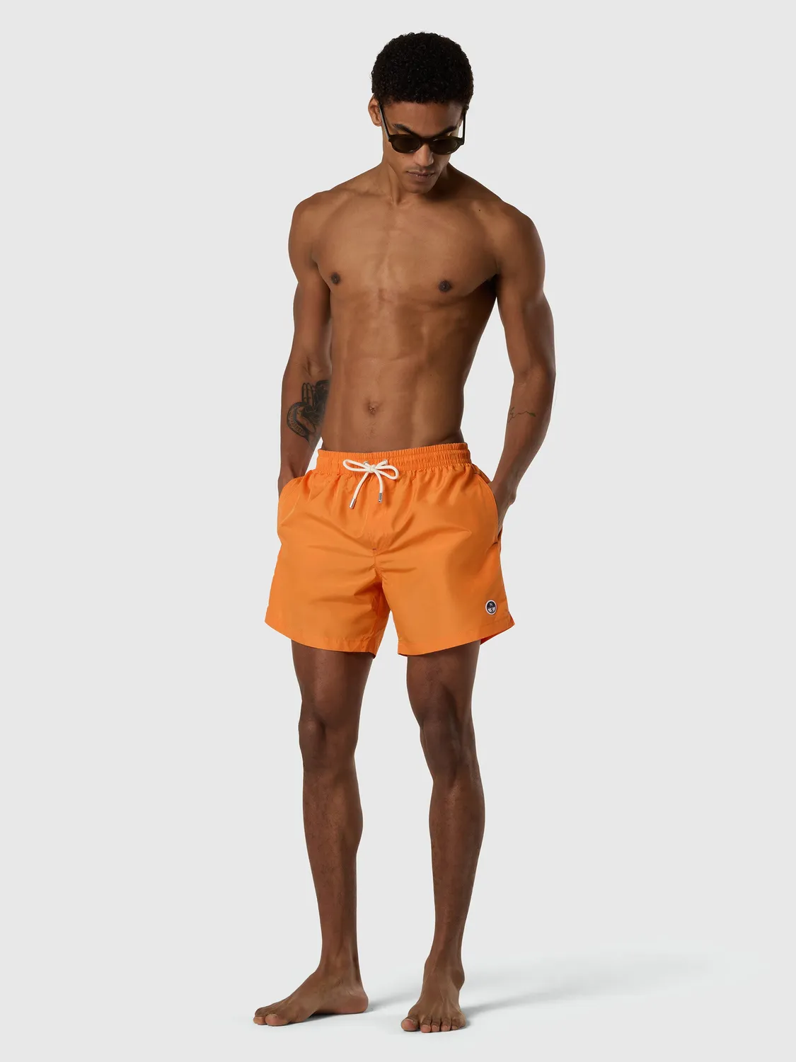 North Sails Short de bain peachskin pliable Orange Peel