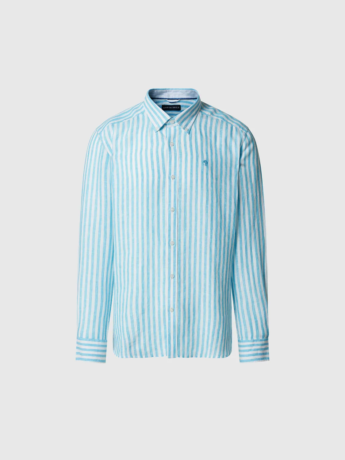 North Sails chemise lin rayée European Flax été