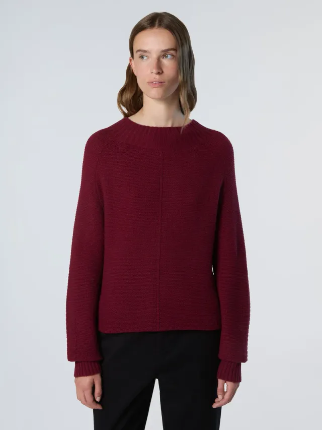 North Sails pull col montant raglan cachemire recyclé