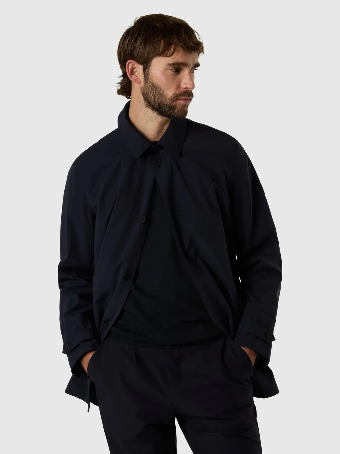 North Sails Back Bay trench nylon recyclé