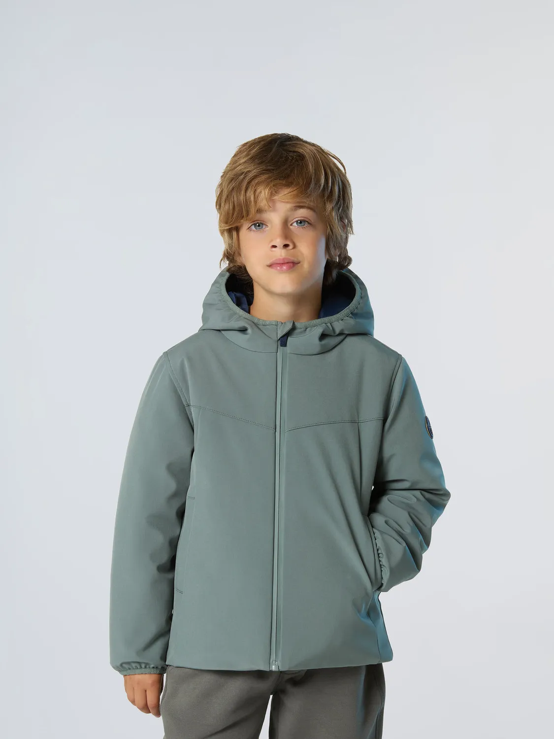North Sails Hobart veste softshell enfant recyclée imperméable