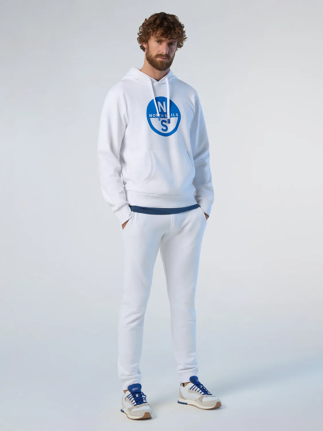 North Sails jogging sweatpants molleton coton bio logo