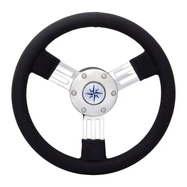 easysea pegaso volant bateau noir 300 mm inox