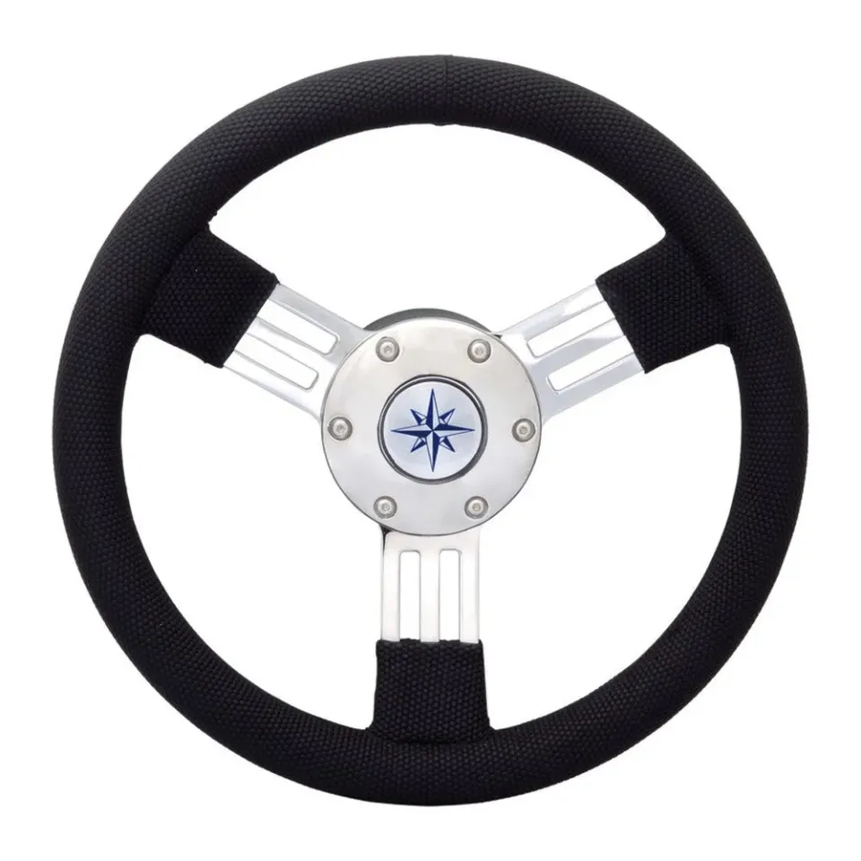 easysea pegaso volant bateau noir 300 mm inox