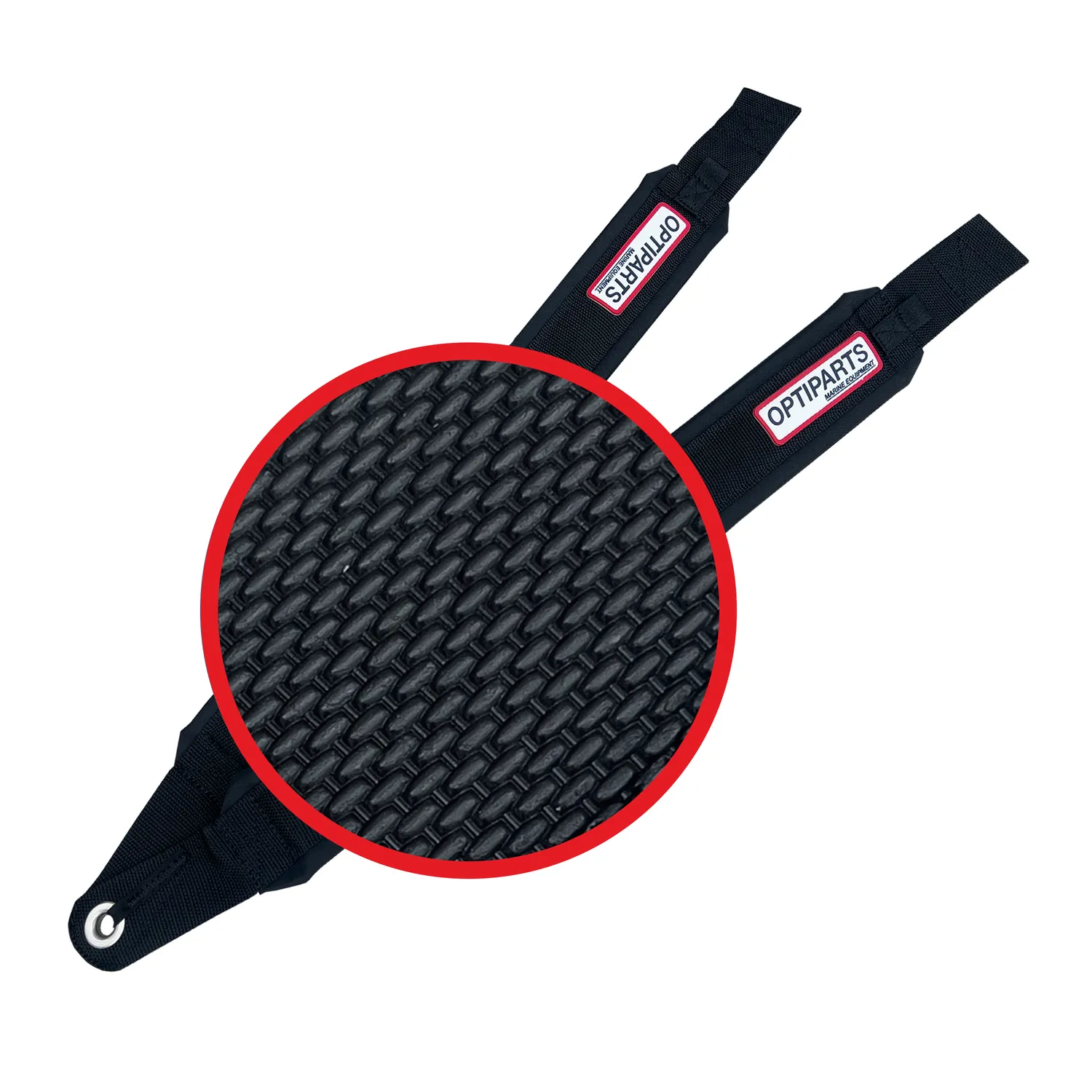 Optiparts EX1450P sangles rappel Optimist Pro matelassées