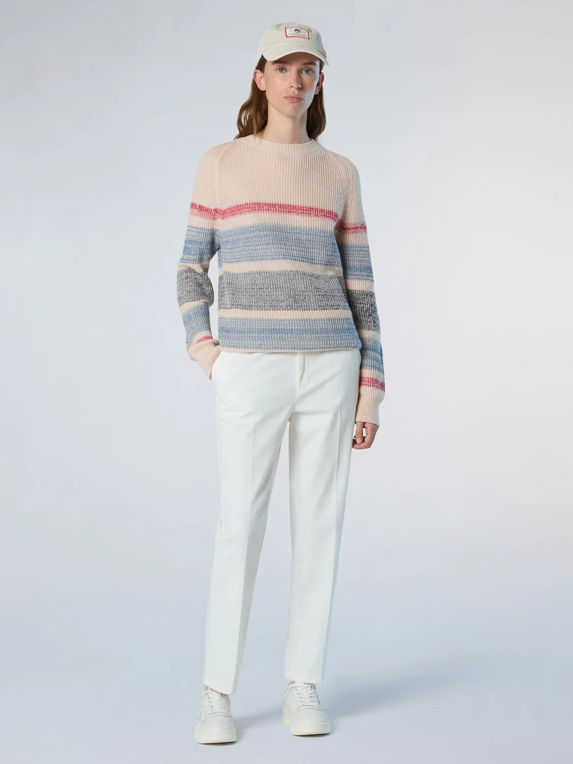 North Sails chino coupe droite gabardine stretch