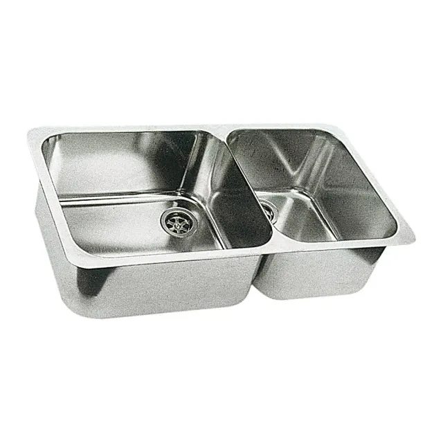 easysea Double Sink 600x320 évier double inox poli