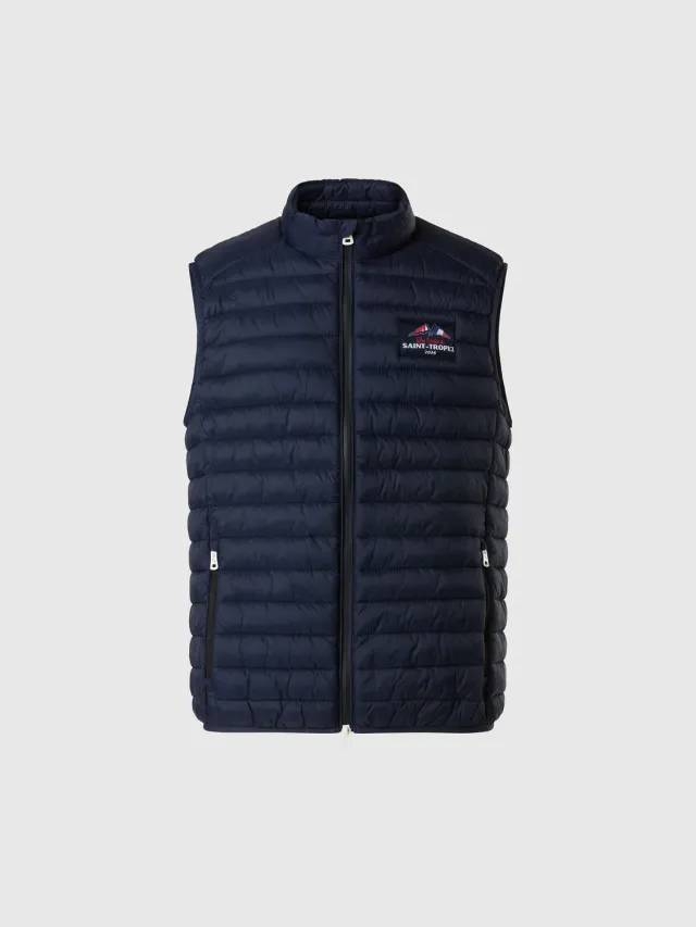 North Sails Saint-Tropez gilet matelassé bleu marine