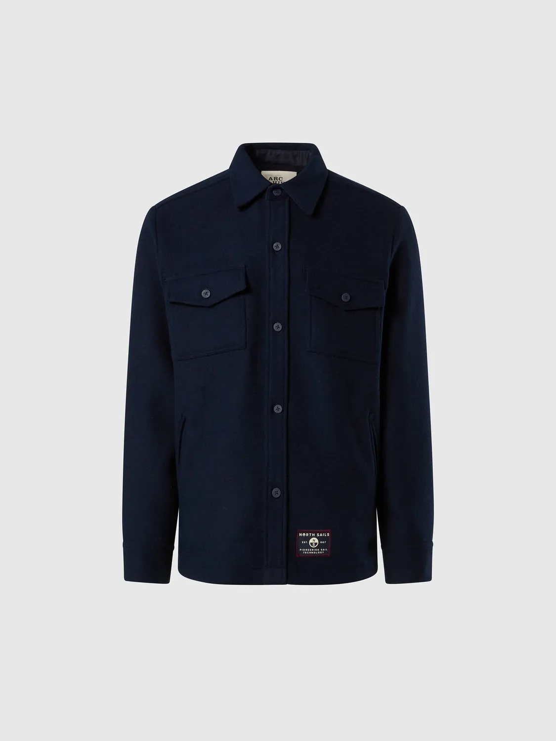 North Sails surchemise flanelle lourde laine