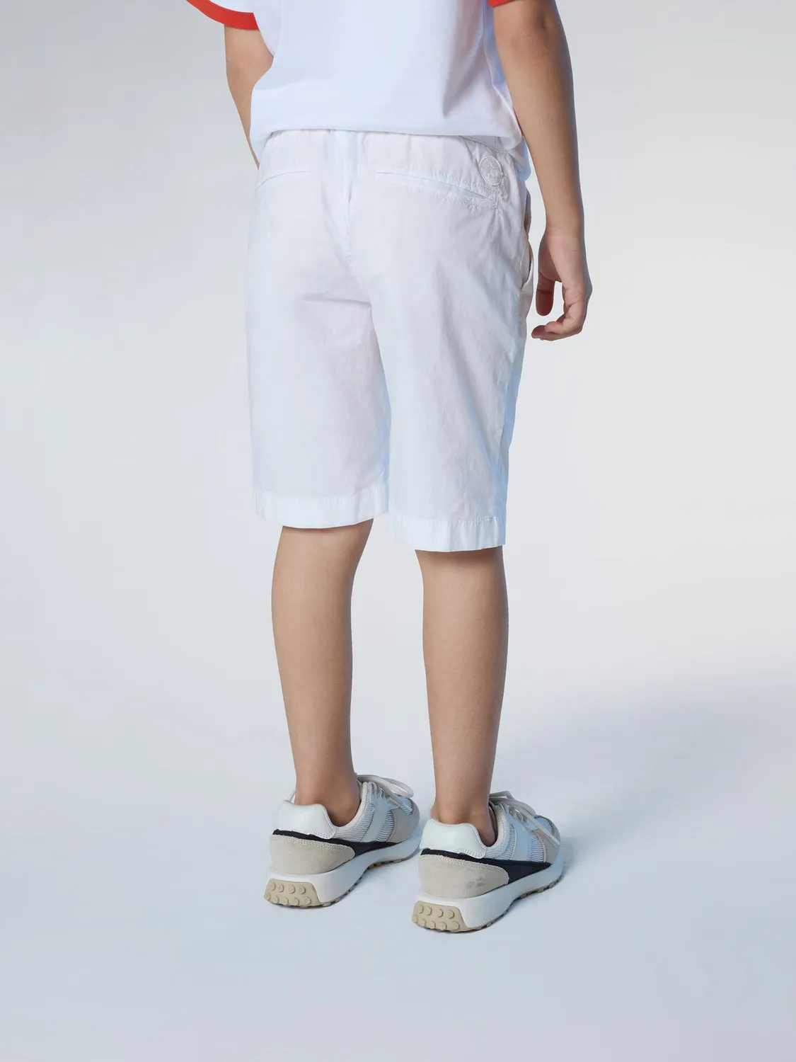 North Sails Short Chino Enfant Élastique Coton Bio