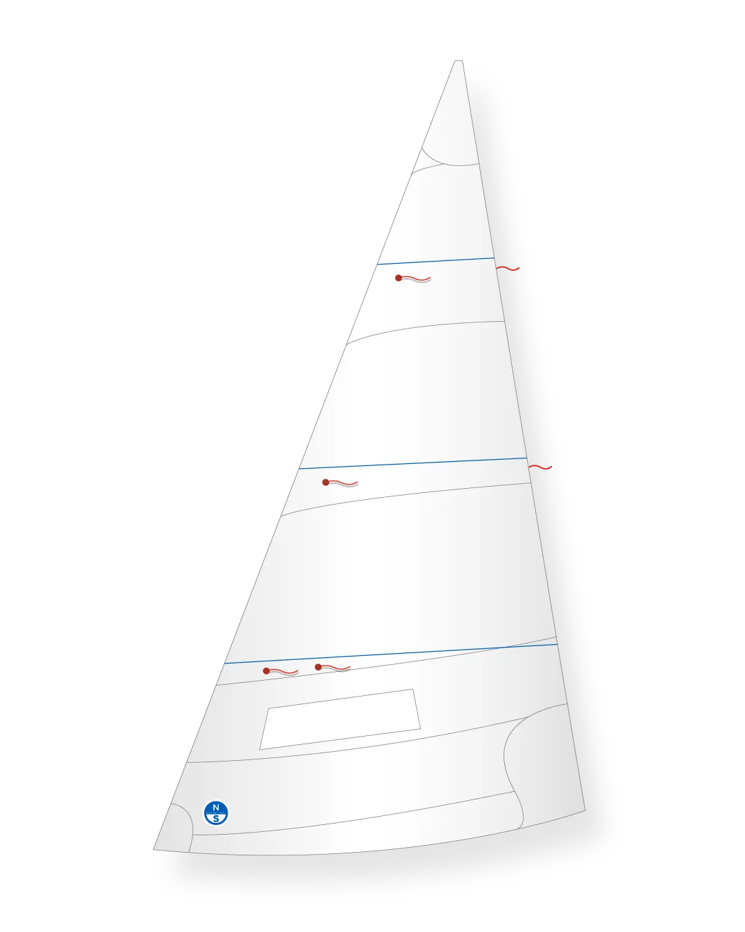 North Sails Mermaid DMJ-1 foc Contender 5.46