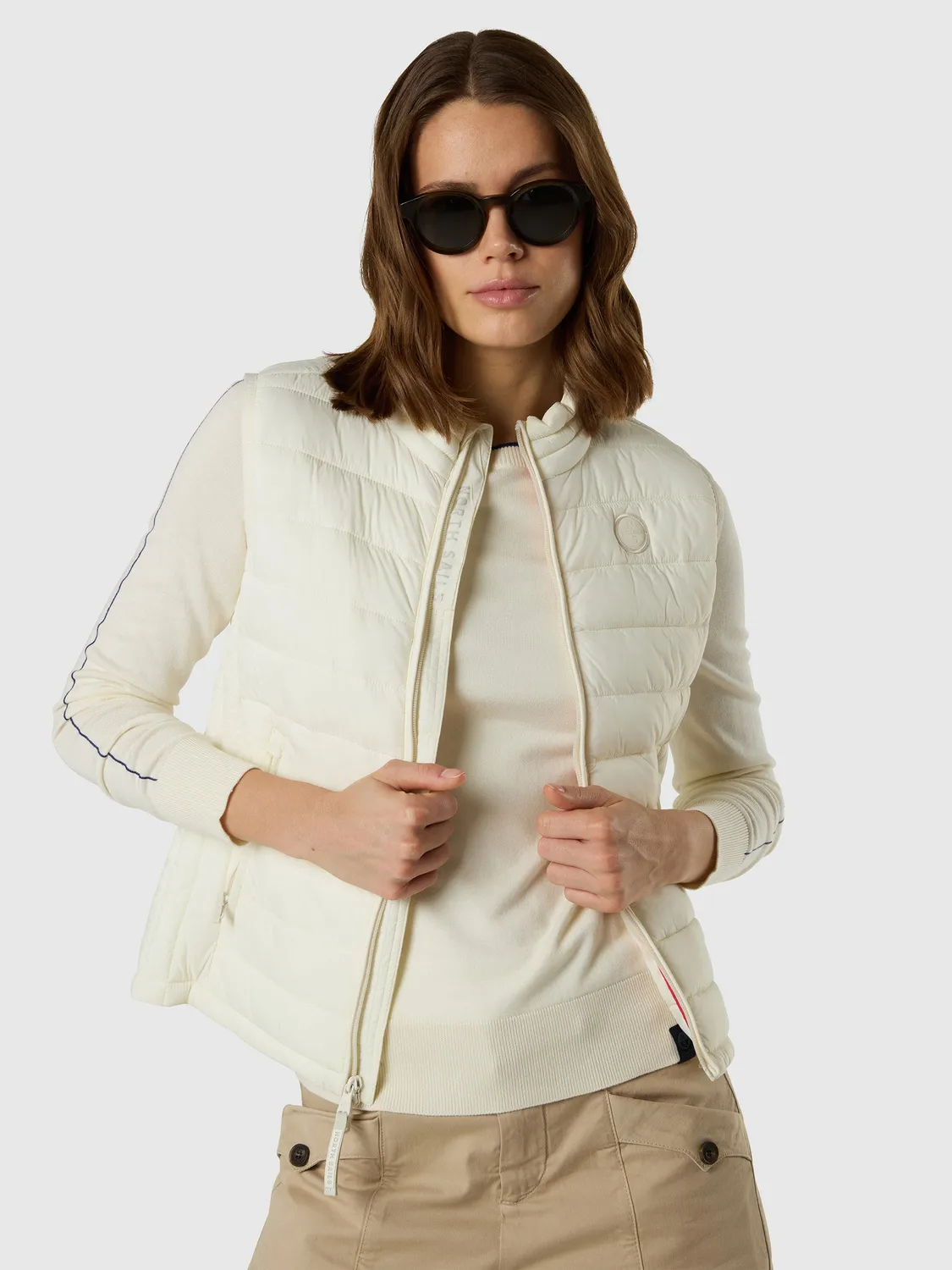 North Sails Naomi gilet léger femme marshmallow