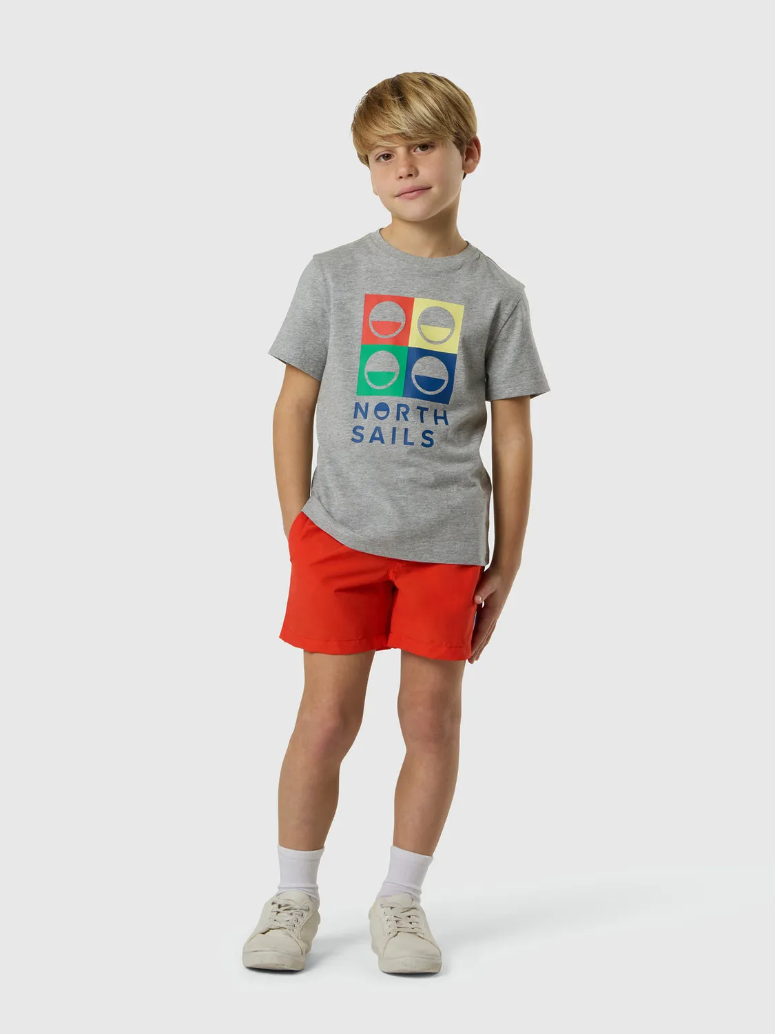 North Sails T-shirt imprimé chest coton bio