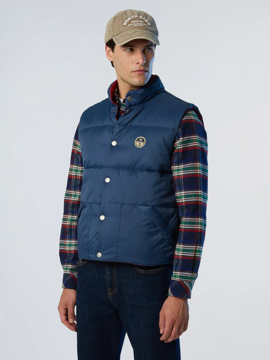 North Sails Shot gilet réversible recyclé