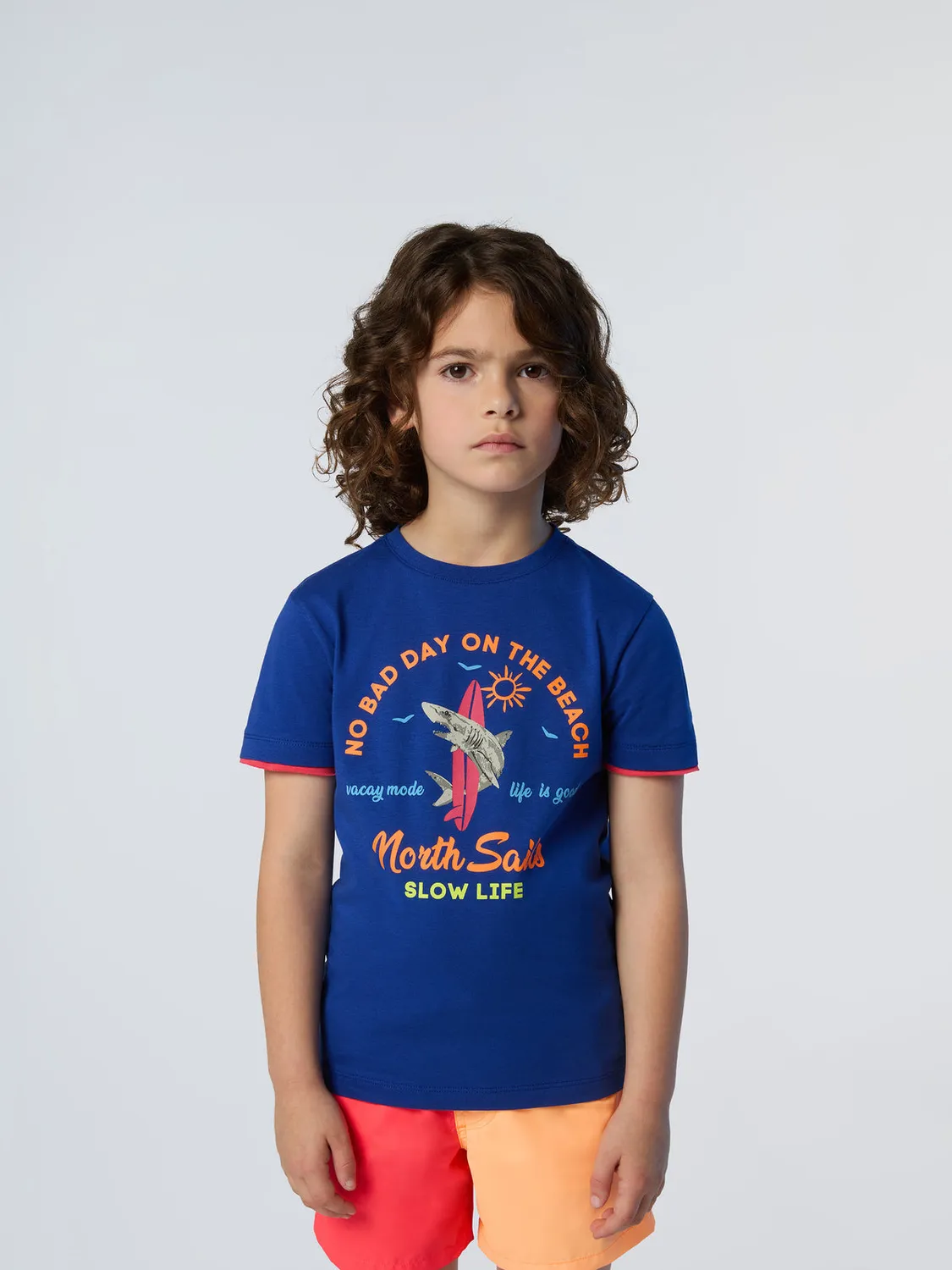 North Sails T-shirt imprime vacance coton bio