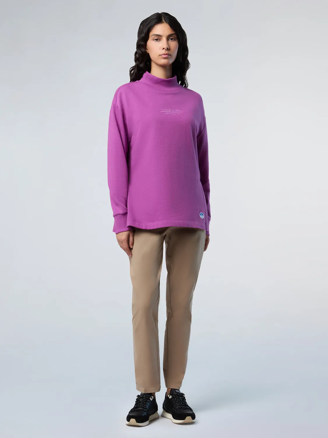 North Sails chino gabardine slim coton bio homme