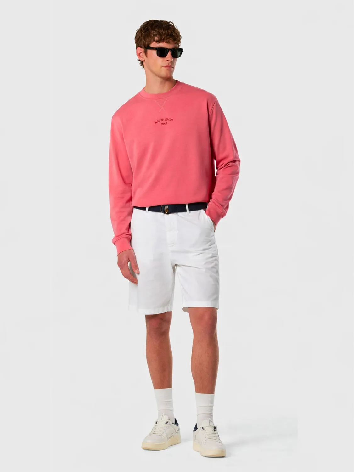 North Sails sweat brodé grenadine coupe confort