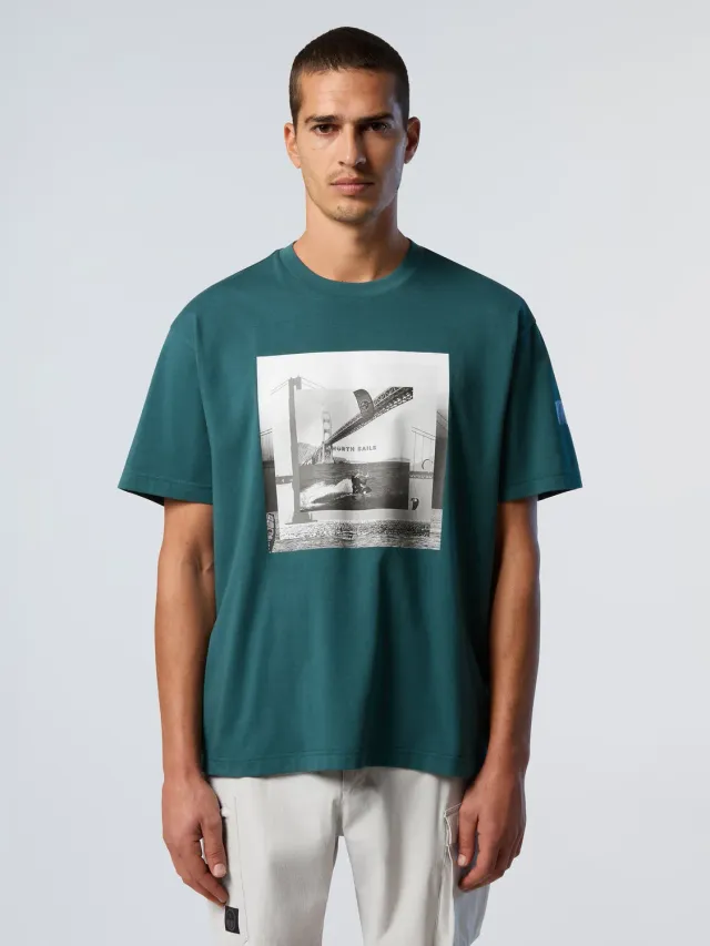 North Sails t-shirt kitesurf col rond coton bio