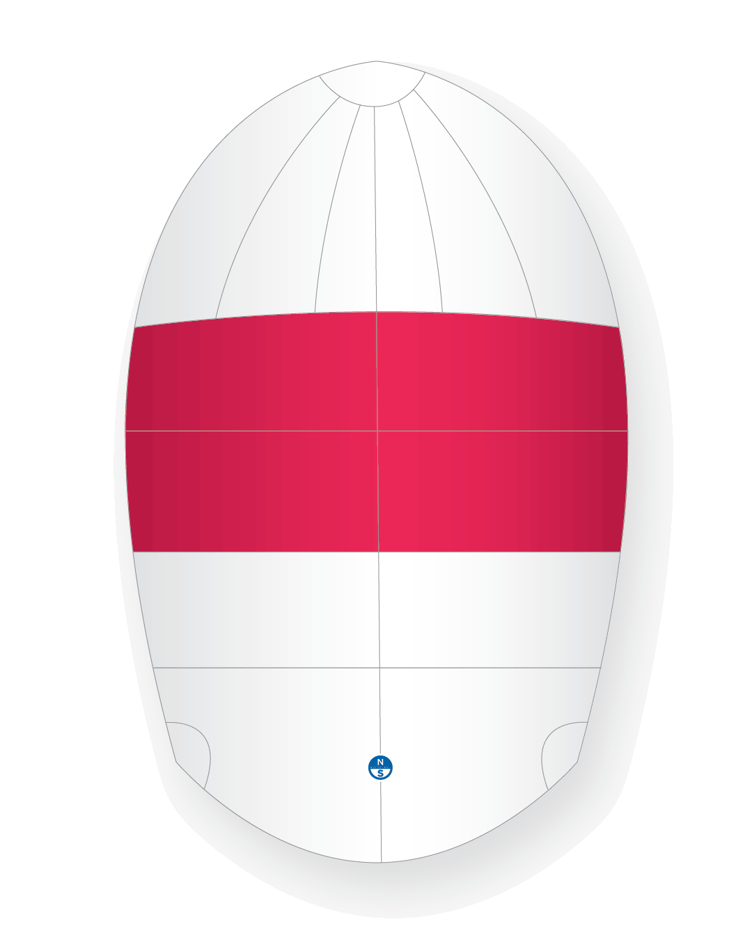 North Sails Bullseye Spinnaker radial régate Norlon