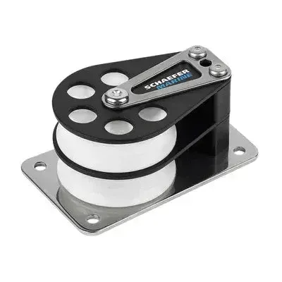 Sea Sure 504-28 Series 5 poulie double plat alu 11 mm