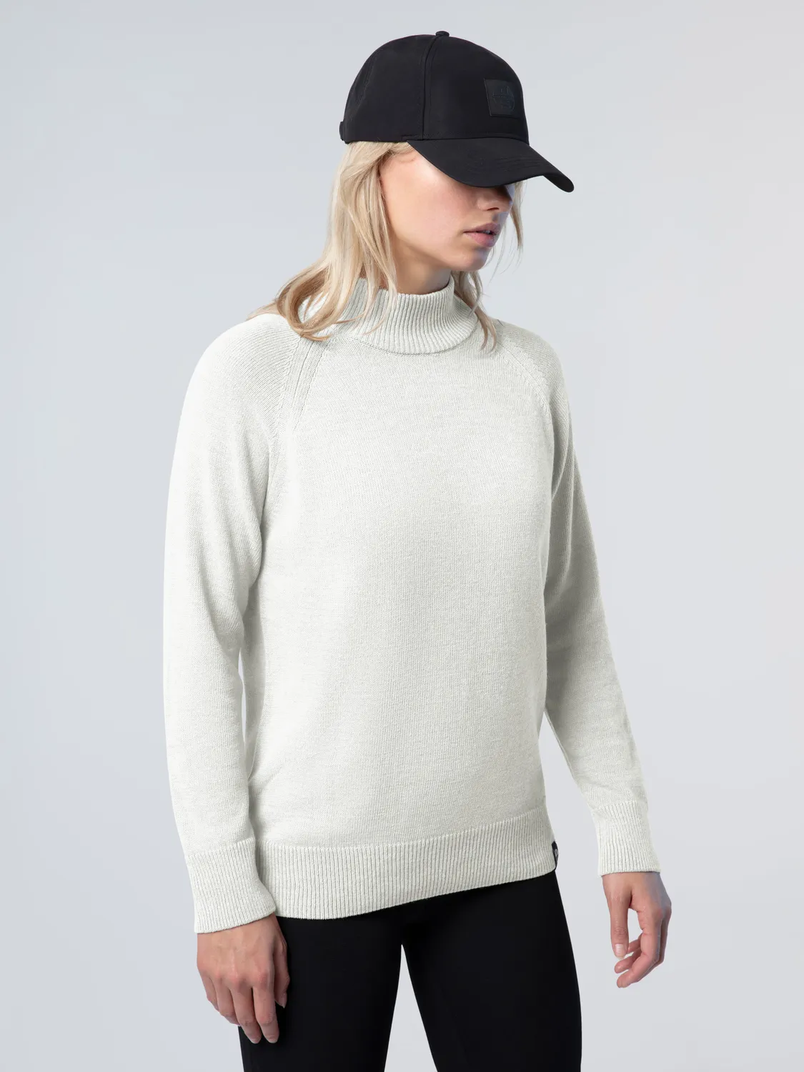 North Sails pull col montant cachemire Marshmallow femme