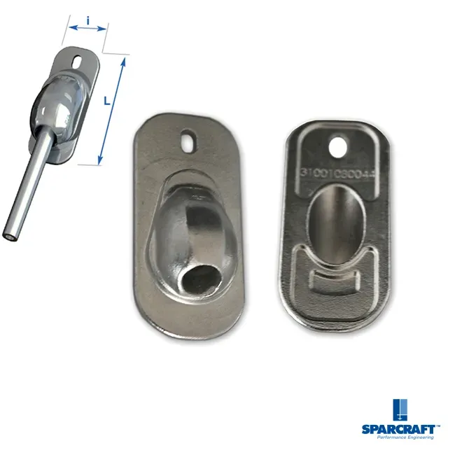 Sparcraft Backing Shells câble Ø4 contre-plaque 71,2x33