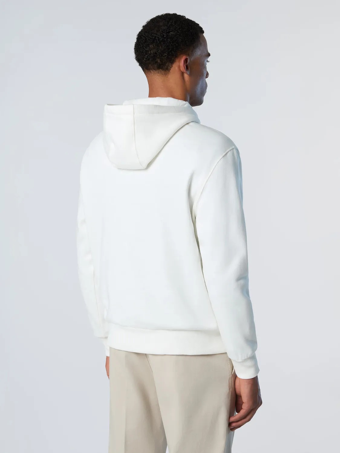 North Sails maxi logo sweat à capuche coton bio
