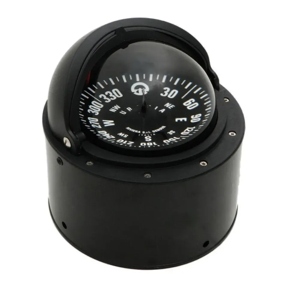 easysea Riviera AV compas 4 pouces rose noire corps noir 12V