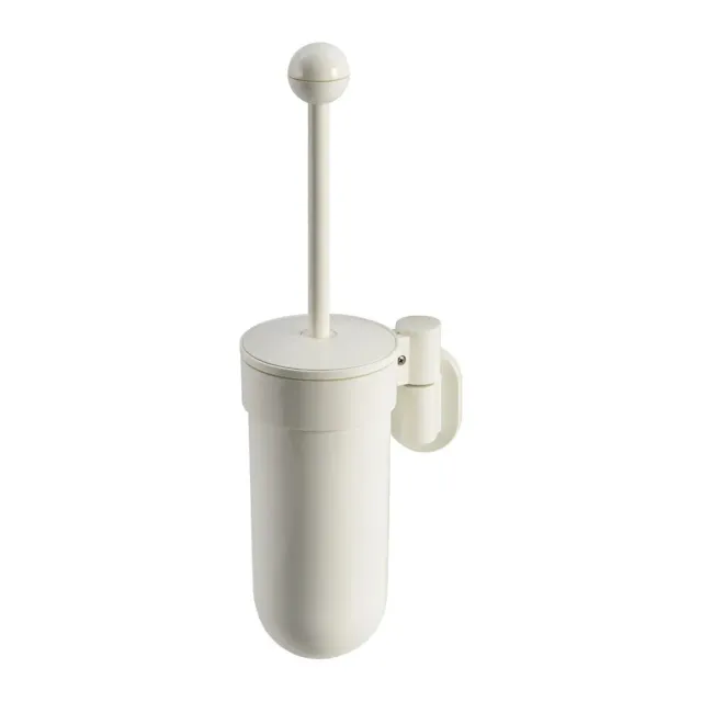 Osculati porte-brosse WC blanc ABS avec support cloison