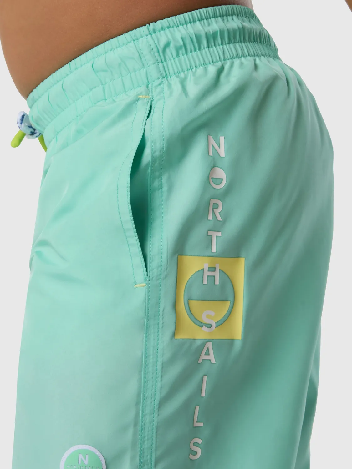 North Sails Packable Short de Bain Enfant Cabbage Léger