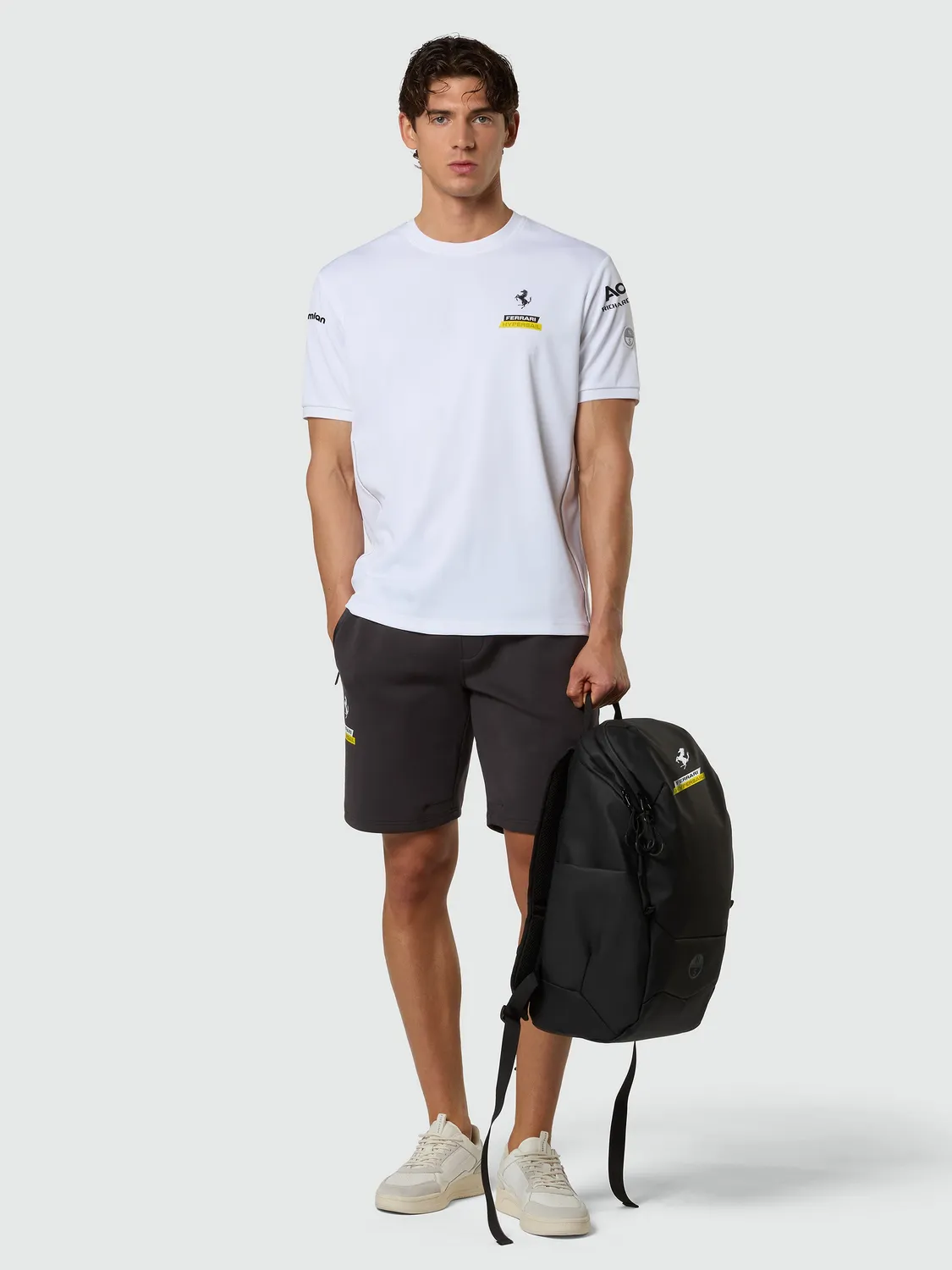 North Sails Ferrari Hypersail t-shirt homme blanc