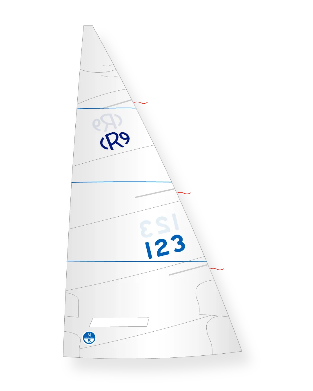 North Sails Rhodes 19 Sport grand-voile dacron lourd