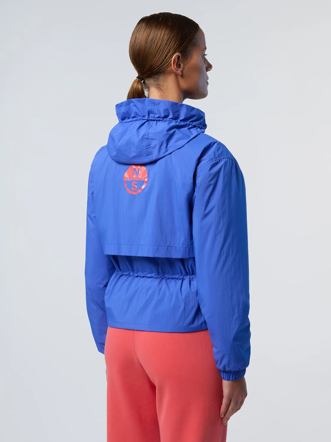 North Sails veste Upcycled patchwork taille resserrée
