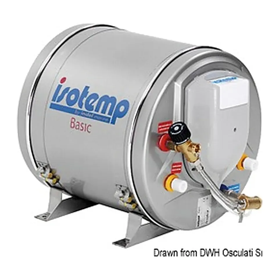 Isotemp chauffe-eau marin 24 L inox horizontal vertical